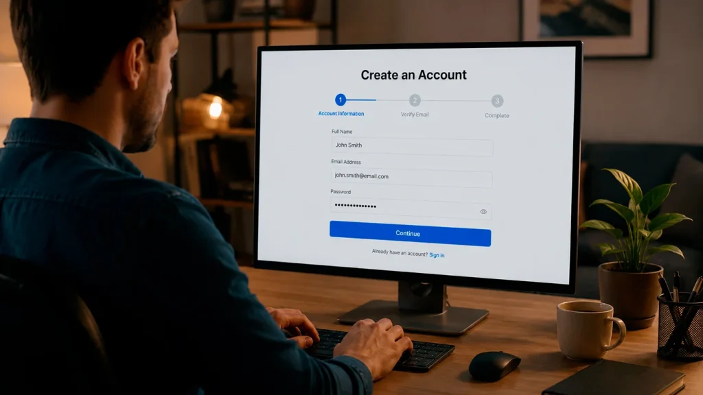 Step-by-step claiming process for free Sweeps Coins without purchase