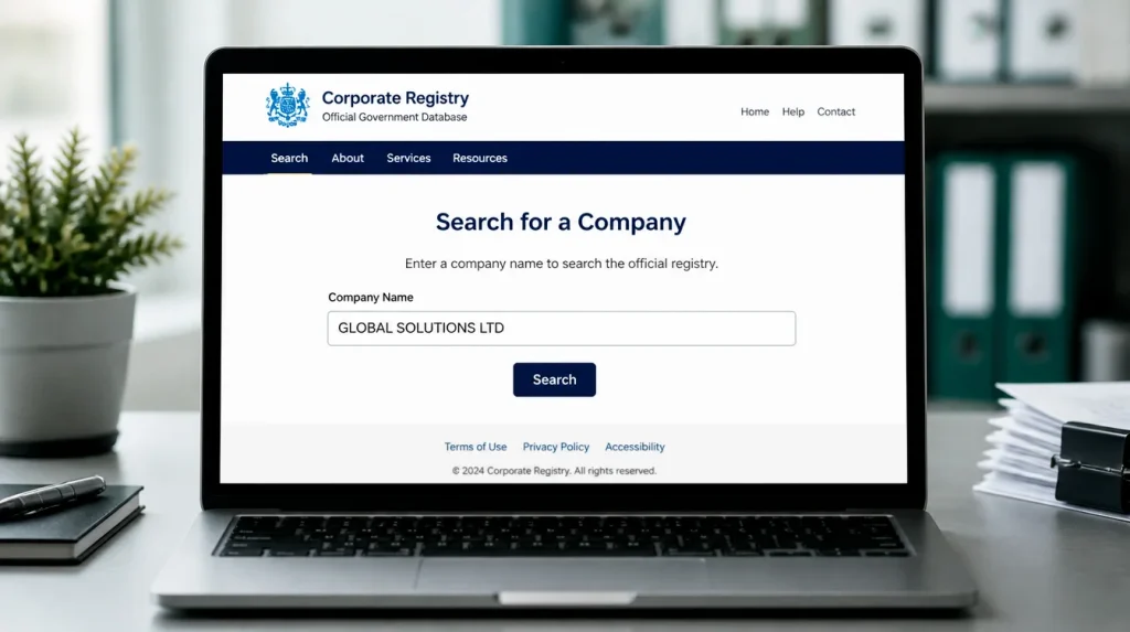 Verifying sweepstakes casino corporate registration and ownership details