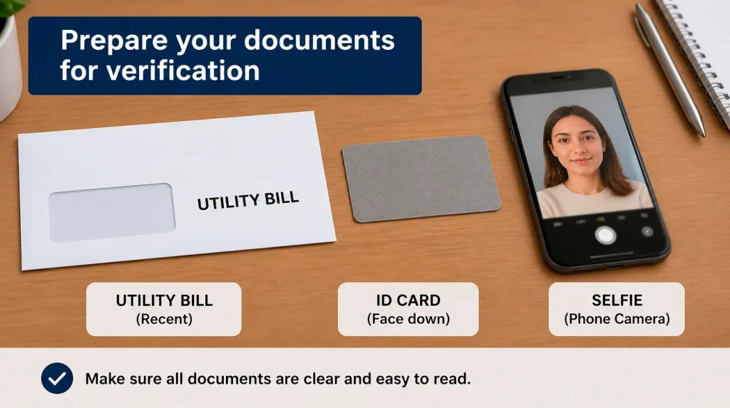 Required KYC identity documents for sweepstakes casino verification