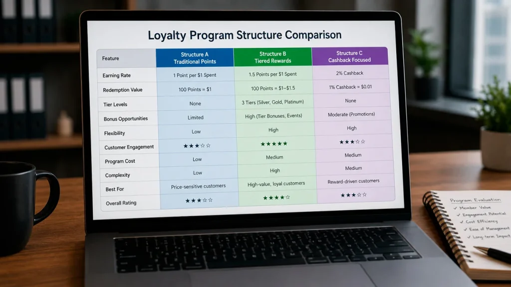 Cross-platform loyalty program comparison for sweepstakes casino operators