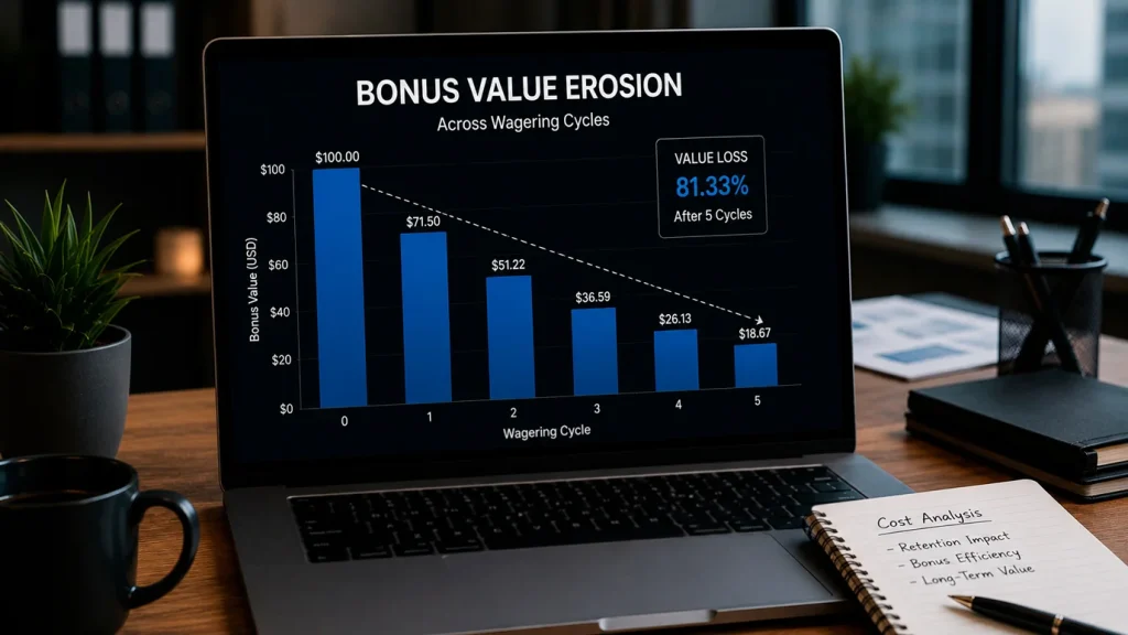 Cost analysis of playthrough requirements eroding bonus SC value