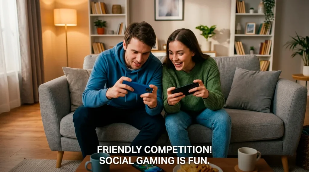 Social and competitive elements of sweepstakes casino tournament play