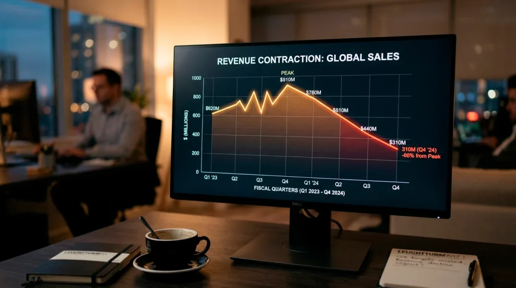 Chart showing economic impact of state bans on sweepstakes casino operator revenue