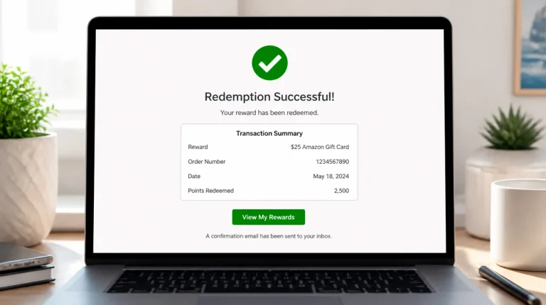 Sweeps Coins converting to cash prize redemption on sweepstakes casino screen