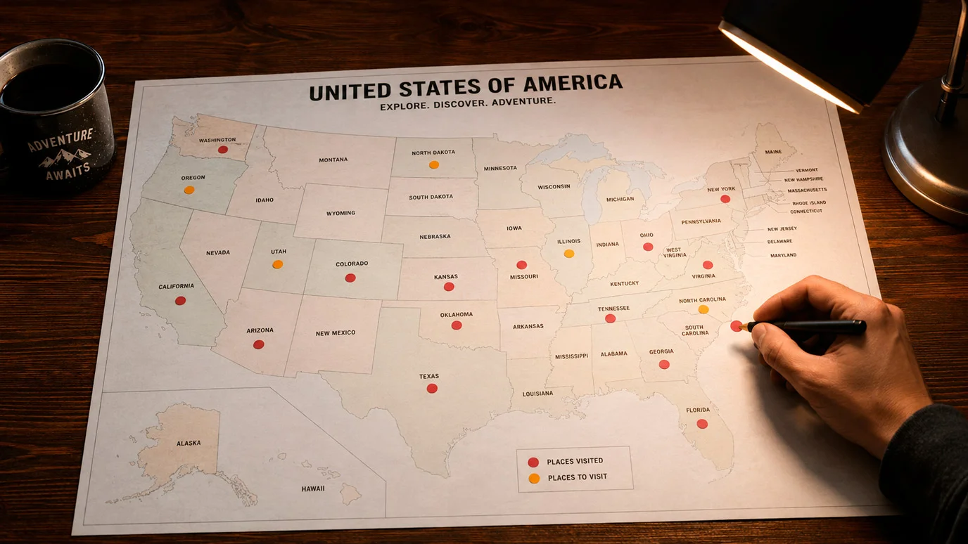 Map of US states showing sweepstakes casino availability and recent legislative bans