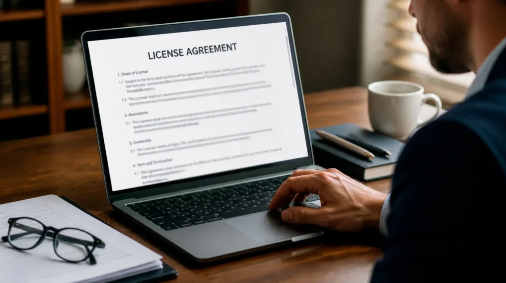 Terms of service legal document review for sweepstakes casino platform